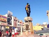 Gir Somnath floral tribute to Sardar Patel statue by Gujarat CM