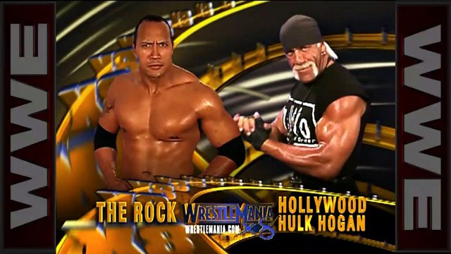 Wrestlemania X8 The Rock vs Hollywood Hulk Hogan Promo