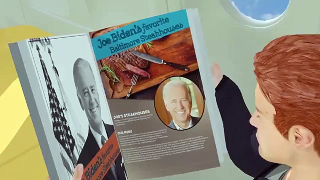 Conan's Animated Adventure With Michelle Obama  - CONAN on TBS (720p Full HD)