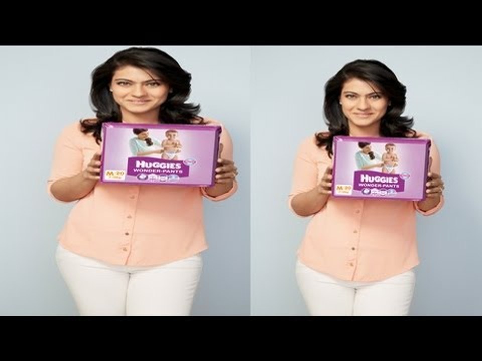 Celebrity Mom Kajol Launches Huggies Wonder Pants
