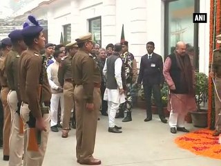 Amit Shah, Mohan Bhagwat hoist national flag on Republic Day
