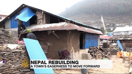 Nepal's earthquake survivors rebuild