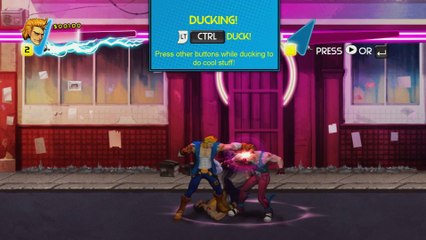 Double Dragon:Neon (Découverte) Punch !!!