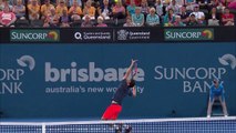 Dominic Thiem v James Duckworth highlights (1R) | Brisbane International 2016
