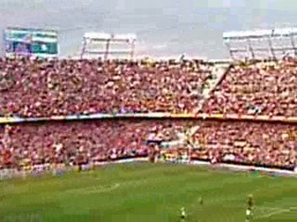 Seville-Osasuna, L'Hymne du Centenaire du Fc Seville