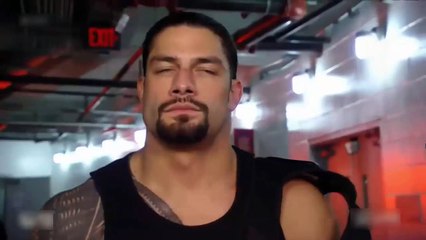 Roman Reigns Reaction in WWE Monday Night Raw - 25/1/2016
