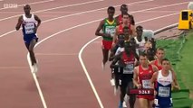 Mo Farah Goes For Drink 5000m Final IAAF World Champs 2015