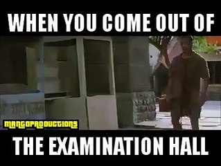 Real feeling after exam hahahah