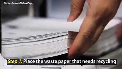 Paper Recycling Machine