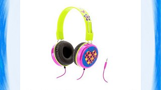 Griffin MyPhone Crayola - Auriculares de diadema abiertos (3.5 mm) rosa