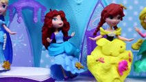 Little Kingdom Dolls Dress Up at Disney Frozen Elsa's Castle   Princess Makeover Playset Ice Palace (FULL HD)