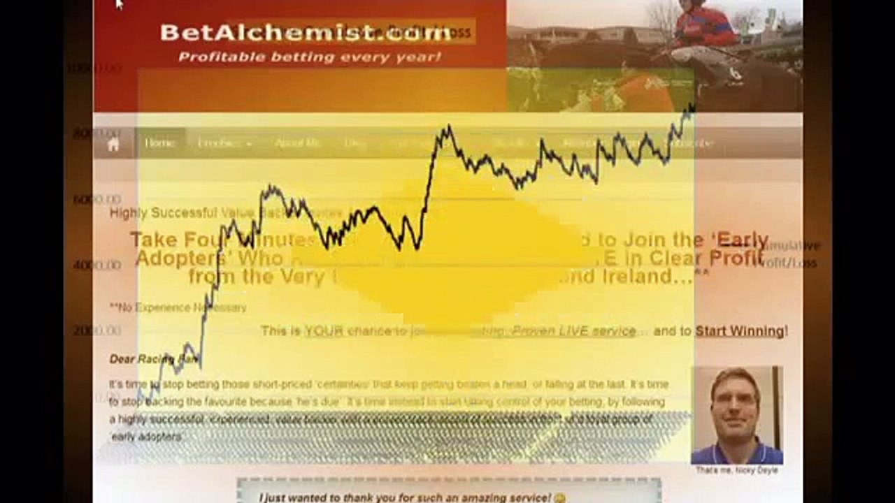 Horse Racing Betting Service Bet Alchemist