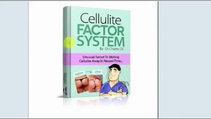 Cellulite Factor Review - Lose Cellulite FAST With Cellulite Factor!