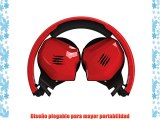 Mad Catz F.R.E.Q.M - Auriculares de diadema cerrados color rojo