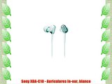 Sony XBA-C10 - Auriculares in-ear blanco