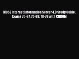 [PDF Download] MCSE Internet Information Server 4.0 Study Guide: Exams 70-87 70-88 70-79 with
