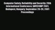 [PDF Download] Computer Safety Reliability and Security: 20th International Conference SAFECOMP