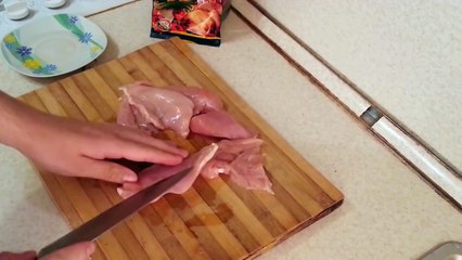 Как приготовить куриные грудки. Любимое блюдо!