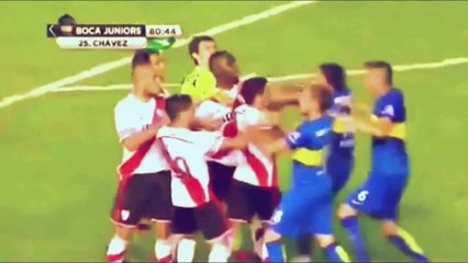 Match "amical" entre Boca et River Plate: 5 rouges, 9 jaunes et 40 fautes!