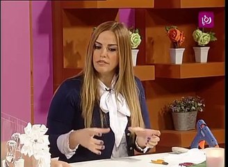 صنع ورود بلاستيكية للزينة