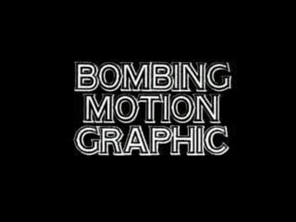 BOMBING MOTION GRAPHIC