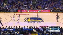 Stephen Curry's Deep 3-Pointer | Spurs vs Warriors | January 25, 2016 | NBA 2015-16 Season