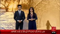 Amrica Main Brfani Tufan Say Merne Walon Ki Tdad 30 Ho Gaye-26-jan-16-92News HD