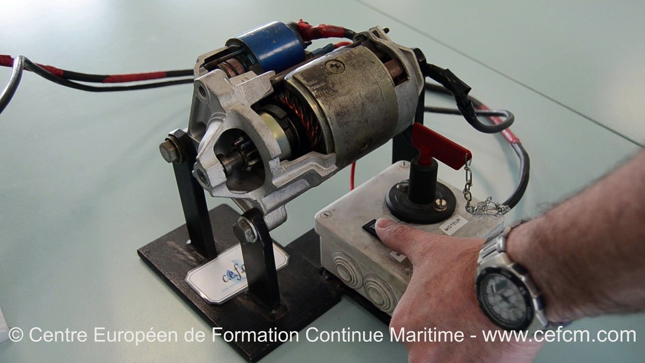 CEFCM - Fonctionnement d'un démarreur