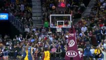 Kyrie Irving Crosses-Up Tayshaun Prince and Drains the Three