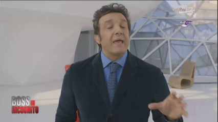 Flavio Insinna introduce la sesta puntata di Boss in Incognito 3