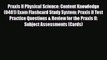 [PDF Download] Praxis II Physical Science: Content Knowledge (0481) Exam Flashcard Study System: