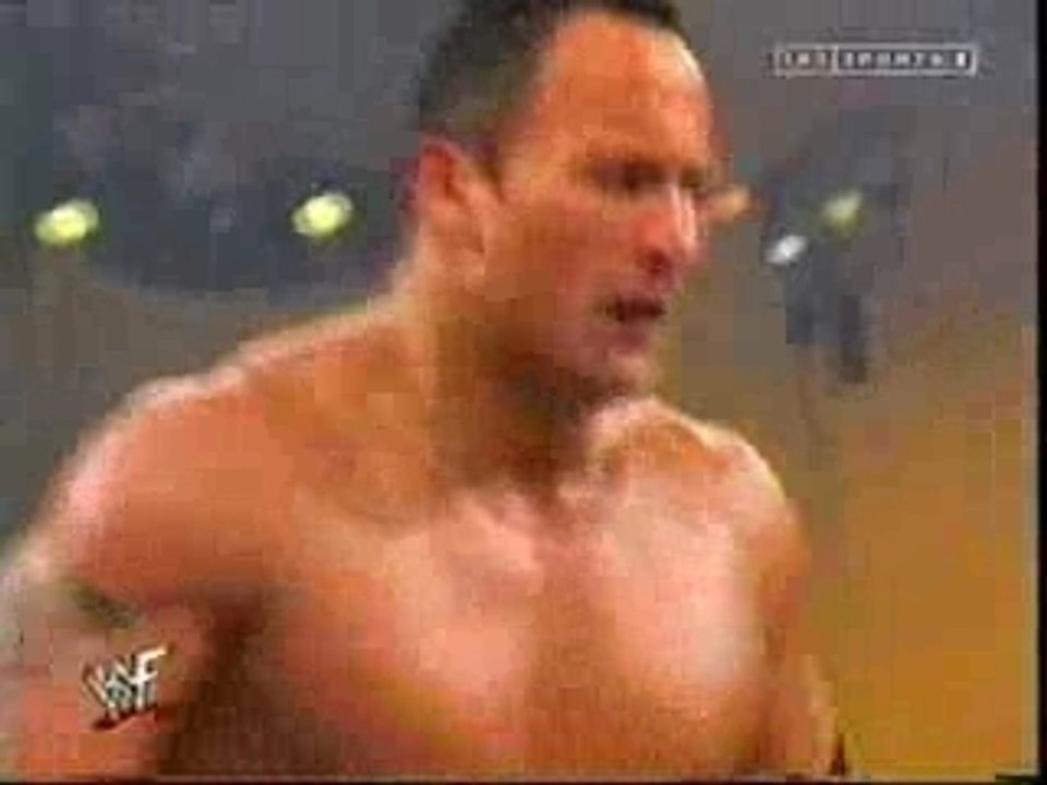 Rock goes crazy on kurt