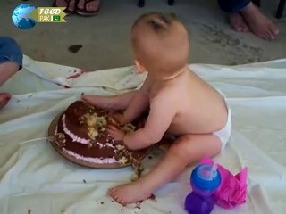 First Birthday Cake Funny Child | Feed Pak