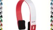 NGS Red Artica - Auriculares de diadema abiertos Bluetooth (con micr?fono control remoto integrado)