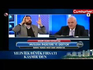 Muslera gidiyor diye ağlayıp stüdyoyu terk etti