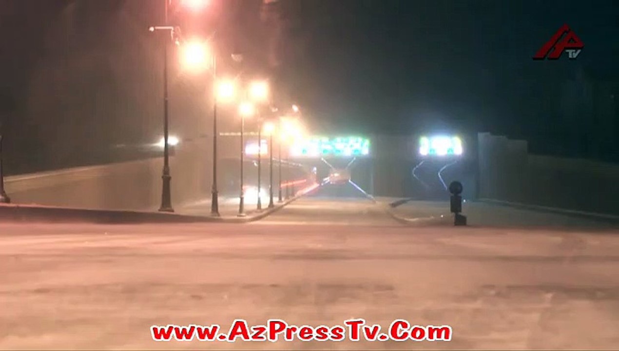 Bakıya qar yağdı, yollar buz bağladı