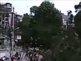 Dharahara Falling Live CCTV footage - Nepal Earthquake 2072 Biggest Earthquakes