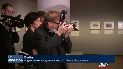 A. Merkel l'exposition "l'art de l'Holocauste"