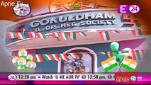 Taarak Mehta ka Ooltah Chashmah 26th January 2016 Republic Day ki Celebration ki Tayari Set Mein Apne.TV