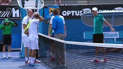 Maccas Legends: Enqvist/Norman v Bahrami/Forget highlights | Australian Open 2016 (720p Full HD)