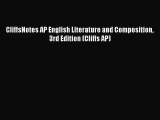 [PDF Download] CliffsNotes AP English Literature and Composition 3rd Edition (Cliffs AP) [PDF]