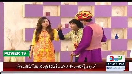 Sajjan Abbas very Funny in Sawa Teen