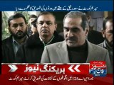 Khawaja Saad Rafique media talk