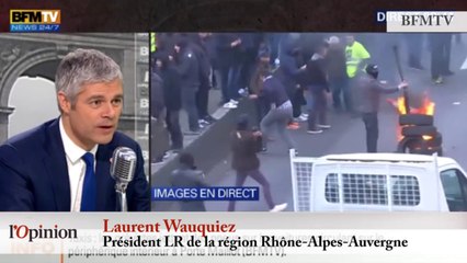 35 heures - Laurent Wauquiez : « Macron est devenu la frite Mc Cain de la politique »