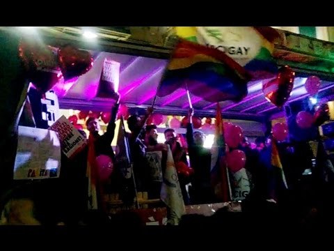 Napoli - Unioni Civili, sfilano i colori della libertà (24.01.16)