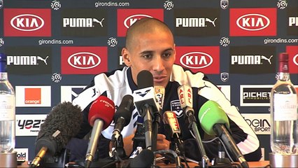Conférence - Wahbi Khazri avant Lille/Bordeaux