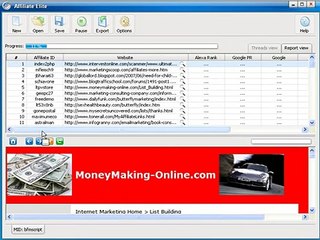 Affiliate Elite Software features