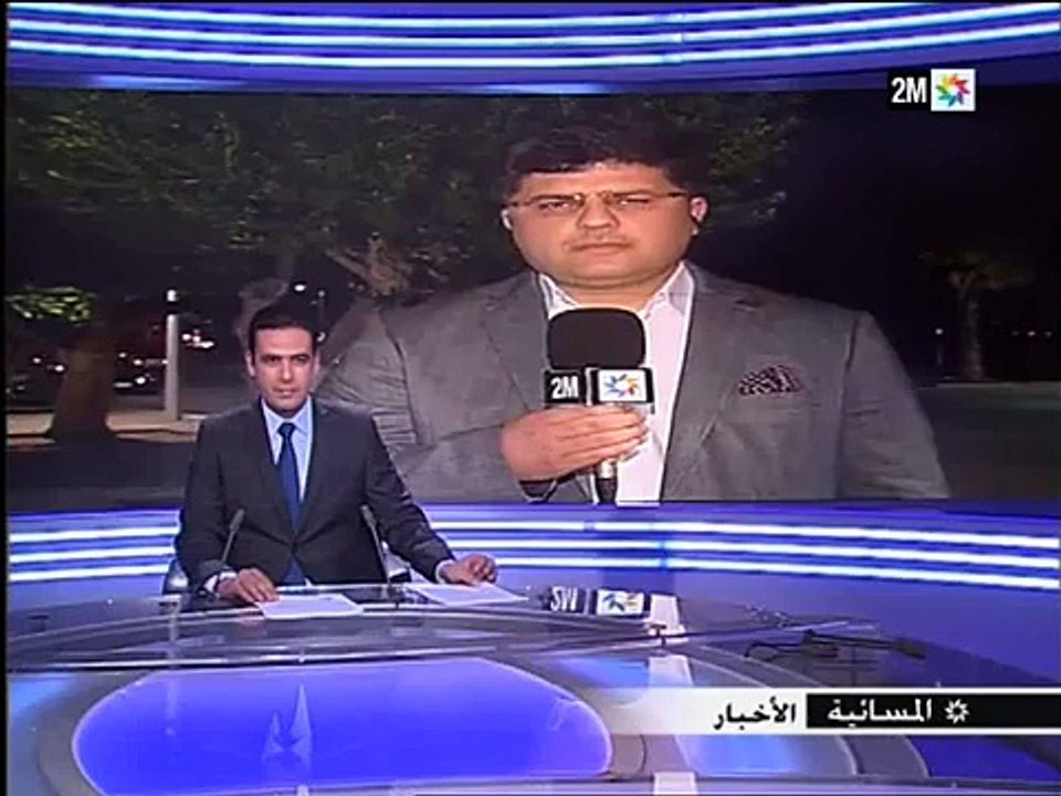 لقطة طريفة على المباشر في القناة الثانية