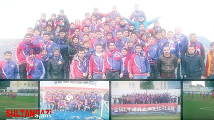 Sultangazispor Taraftarları Mudanyada Meşale Şov