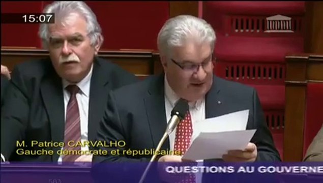 20160120-Assemblée nationale-QA-Patrice Carvalho (PCF) sur la condamnation des syndicalistes Goodyear